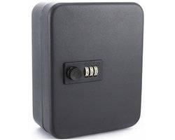 Tracer - Sleutelkast - sleutelkastje - cijferslot - 20 haken - staal