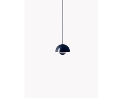 &Tradition Verner Panton Flowerpot VP1 hanglamp steel blue
