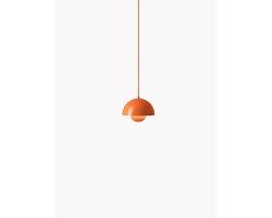 &Tradition Verner Panton Flowerpot VP1 hanglamp zesty orange