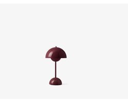 &Tradition Verner Panton Flowerpot VP9 tafellamp dark plum