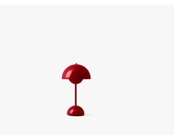 &Tradition Verner Panton Flowerpot VP9 tafellamp vermilion red