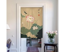 Traditioneel Japans scheidingsgordijn voor deuropening - Katoen en linnen decoratie in Chinese stijl
