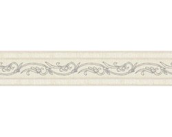 TRADITIONELE BEHANGRAND | Zelfklevend - beige crème zilver - A.S. Création Only Borders 11