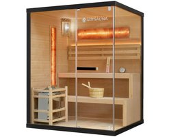 Traditionele Sauna Vantaa - 2-4 Personen - 150x140x190 cm