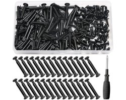 TRANKIELO® - Duurzame Meubelverbinders Schroeven Set – Roestvrij Staal – Makkelijk te Monteren – Voor Meubels en Houten Platen