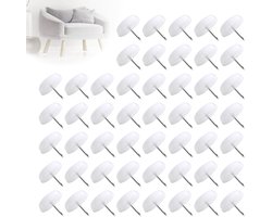TRANKIELO® - Set van 50 Meubelglijders – Stoelpotenglijders – ABS Materiaal – Geluidsdempende Eigenschappen – Geschikt voor Stoelen, Tafels en Banken