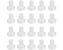 TRANKIELO® - Transparante PVC Stoppers – 60 Stuks –Rubberen Meubel en Deur Bumpers - Anti-botsing en Geluidsdempend