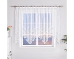 Transparant Jacquard Gordijn voor Woonkamer en Slaapkamer, 145 x 600 cm