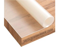 Transparant Mat Tafelzeil 160x90 cm - Tafelbeschermer voor Glazen & Gelakte Tafels - Waterdicht & Afwasbaar - Diverse Maten Beschikbaar