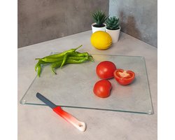 Transparant Tempered Glazen Snijplank 30cm × 40cm
