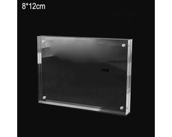 Transparante acryl fotolijst 8 x 12 cm - Ideaal voor het displayen van foto's