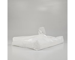 Transparante Badkamer & Toilet Vuilniszakken | 1.000 Zakken | 4 Liter | HDPE | 7 My | 26x35 cm - Toiletemmer Zakken, Afvalzakjes Sanitair, Past o.a. in Brabantia Touch Bin 3 Liter, Huishouden, Hygiënezakjes