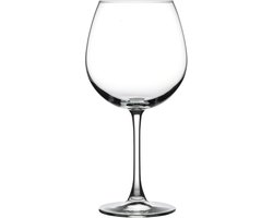 Transparante glazen pot voor wijn, 6 stuks, tot 75 cl