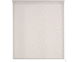 Transparante Jacquard Jaloezie Beige 170 x 175 cm Lichtdoorlatend