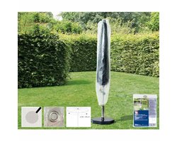 Transparante Parasol Beschermhoes 250-450cm, Weerbestendig en UV-Beschermd