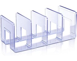 Transparante Plankverdeler voor Kasten, Organizer voor Handtassen en Schoenen, Ideaal voor Opbergruimte en Ruimtebesparing