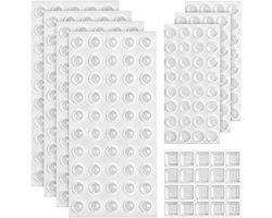 Transparante Siliconen Beschermers voor Stoelpoot, 8 Maten, Antislip Rubber, Geluidsisolerende Pads voor Keuken en Slaapkamer, Meubelschade Voorkomen