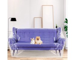 Transparante Sofa Bescherming - 2 x 3 m Plastic Stofdichte Hoezen voor Meubels en Fauteuils, Ideaal voor Renovatie en Onderhoud