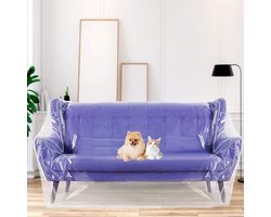 Transparante Sofa Cover 2 x 3 m - Beschermende Plastic Dekking voor Meubels, Stofbestendig en Duurzaam voor Bank en Fauteuil