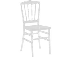 Transparante stoel - Elegant design - Hoogwaardig materiaal - 1 stuk