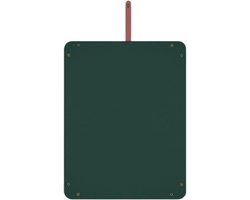 Transplantatiemat - Opvouwbare plantbak - Planten verpotten - Waterdicht PVC leer - 67 x 100 cm - Groen