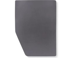 Travel Textiles Jersey Hoeslakens - Hoeslaken - Voor Caravan en Camper - Frans Bed Links - Premium Lakens - Reisbenodigdheden - 100% Katoen - 130/160x180/210 cm - Antraciet