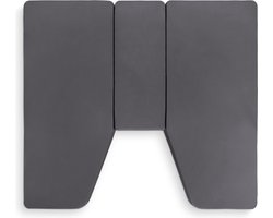 Travel Textiles Jersey Hoeslakens - Hoeslaken - Voor Caravans en Campers - Lengtebedden - Premium Lakens - Reisbenodigdheden - 100% Katoen - 3 Stuks - Antraciet