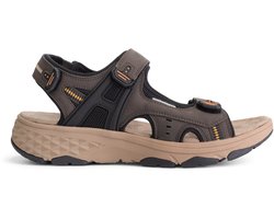 Travelin' Bergnas Heren - Wandelsandalen - Donkerbruin