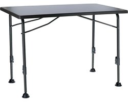 Travellife Barletta Campingtafel Comfort - 100 x 68 cm - Grijs - Weer-, hitte- en krasbestendig - Compact inklapbaar