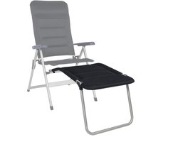 Travellife Barletta Comfort Voetenbank - Blauw / Donkergrijs