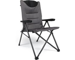 Travellife Barletta Cross Stoel - Antraciet / Donkergrijs