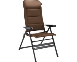 Travellife Barletta Standenstoel Comfort XL Bruin - Extra brede zitting - Rugleuning in 7 standen verstelbaar