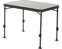Travellife Campingtafel Alba 80x60 Aluminium Grijs - Water- en uv-bestendig - Kras- en hittebestendig - Inclusief draagtas