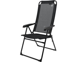 Travellife Como Camping Standenstoel - Compact opvouwbaar - Rugleuning verstelbaar in 6 standen - Water- en uv-bestendig