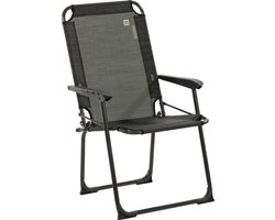 Travellife Como Campingstoel - Water- en uv-bestendig - Zeer compact inklapbaar - Lichtgewicht aluminium frame
