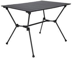 Travellife Finn Campingtafel Compact 100 x 70 cm - Roll-up tafelblad - Lichtgewicht aluminium frame - Inclusief draagtas