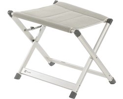 Travellife Lucca Voetenbank cool grey - Water- en uv-bestendig - Stevig lichtgewicht aluminium frame
