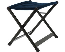 Travellife Monaco Comfort Voetenbank - Blauw / Donkergrijs