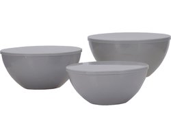Travellife Palma schalen set light grey 6-delig