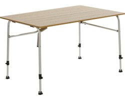 Travellife Sorrento Campingtafel Honeycomb Bruin 100x70 - Kras- en hittebestendig - Extreem lichtgewicht - Inclusief draagtas