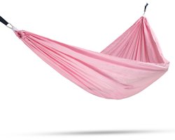 Travelnet Hangmat L240 x B140 - Roze- 1 persoons