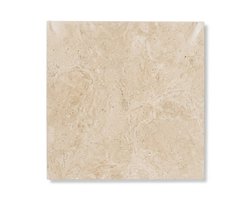 Travertin Dienblad – Vierkant – Groot – IKEA Hack – Plateau – Handgemaakt – Natuursteen – Beige – 40x40 cm