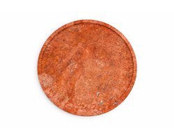 Travertin Tray Rood