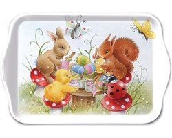 Tray melamine 13x21cm Pasen