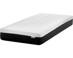 TREASURE - Schuimmatras - Zwart/Wit - 90 x 200 cm - Latex