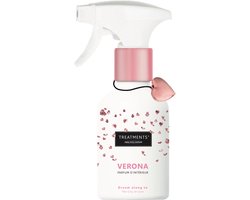 Treatments Verona Interieur Parfum Spray - Roze framboos & rode rozenblaadjes - 300 ML