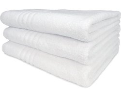 Treb Horecalinnen Saunalakens 2 Stuks Wit 100x150cm - Treb Bed & Bath