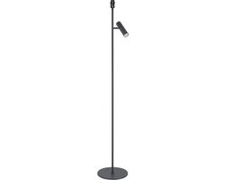 Trend Staande lamp met leeslamp zwart ex. kap - Modern - Highlight