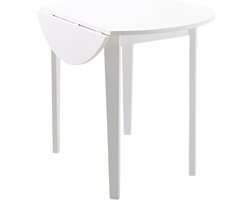 Trend|Eettafel 92x54 cm 4 plaatsen in Wit
