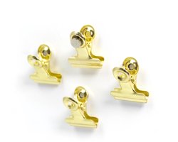 Trendform magneten Clip Graffa Mini messing set van 4
